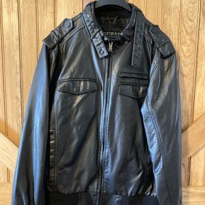 Men’s Guess Leather Jacket